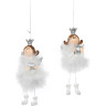 Подвеска Ангел HOUSE OF SEASONS, 4,5*3,5*12,5 см, белый 83231